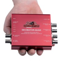 Decimator QUAD 3G/HD/SD Quad Split Multiviewer w/ CVBS and SD-SDI outputs