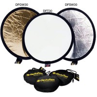 Dedolight Reflectors Silver/White Transparent
