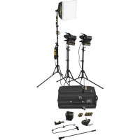 Dedolight SPS3-E Portable Studio 3Light Tungsten Lighting Kit-230V AC(European)