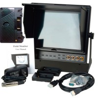 Delvcam 9.7in Dual Input HDMI Monitor and Anton Bauer Battery Plate