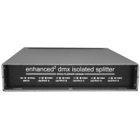 Doug Fleenor Design 125EE-5 4 Output Enhanced Isolated DMX Splitter 5Pin XLR