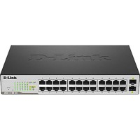 D-Link DGS-1100-26MP Ethernet-24Ports-Manageable-2 x Slots-1000Base-T 1000Base-X