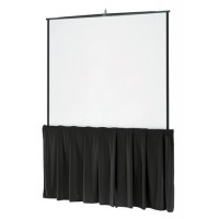 Da-Lite 80567 Black Tripod Skirt for 70 Inch Wide Screens