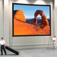 Da-Lite 99794 Da-Mat Front Projection Screen 7ft 6in H X 13ft 4in Viewing Area