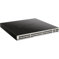 D-Link DGS-1210-52MP Ethernet Switch - 48 Network Twisted Pair Optical Fiber