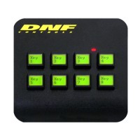 DNF Controls USP3-8-D 8 Button Universal Switch Panel - Desktop