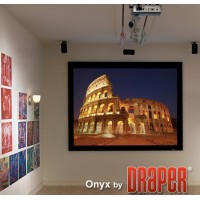 Draper 253287 92 Inch M1300 Onyx with Veltex HDTV Projection Screen