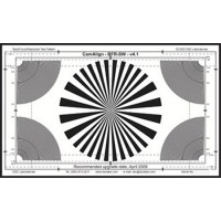 DSC Labs SW12-BFR Back Focus Test Chart with Resolution-Standard 21.3x13