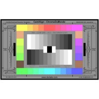 DSC Labs XW23-CDM28R ChromaDuMonde 28 with Resolution Maxi CamAlign Chip Chart