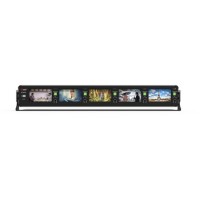 E2WORK EVE 3G/HD/SD-SDI 5 x 2.8 Inch 1.5 RU Rack Mount Monitor with OSD Menu Key