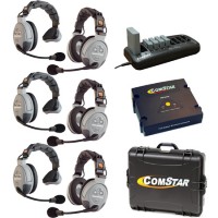 Eartec Comstar XT-6 Complete 6 Person System