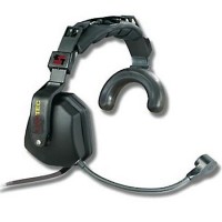 Eartec Single Muff Headset with 5-pin XLRM for RTS