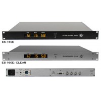 ESE ES-160E Master Clock One Second per Month Accuracy-1 3/4In Rack Mount-Black