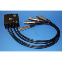 ETS PA202FP InstaSnake Adapter Send (4)FXLR 1.50 Ft. Pigtail to RJ45 All Pins