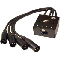 ETS PA202P InstaSnake Adapter - 4 MXLR 1.5 ft pigtail to RJ45 Jack All Pins