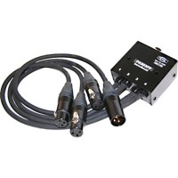 ETS PA203FP InstaSnake Send 3 Female XLR and 1 Male XLR 1.50 Foot RJ45