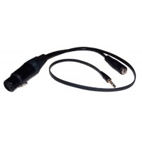 ETS PA922 iPro Audio Cable for iPads & Smartphones with Monitoring Tap - 18in
