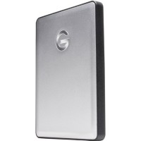 G-Tech 0G06072 G-DRIVE USB 3.0 Portable Hard Drive - 2TB - Aluminum Finish