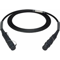 Camplex HF-FCFFCM-T-0003 Tactical HFO SMPTE Hybrid Fiber Cable FCFA to FCMA-3ft