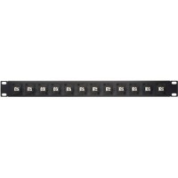 Camplex HF-LC12-DXSM 12-Port LC Duplex Singlemode Feed-Thru Panel