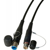 Camplex opticalCON DUO LEMO FUW SMPTE 311 Singlemode Fiber Optic Cable 100ft