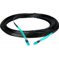 Camplex 2-Channel OM3 Multimode LC/LC Fiber Optic Tactical Snake Cable 75 Foot
