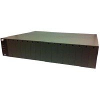 19IN 16 SLOT MEDIA CONVERTER CHASSIS  