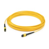 AddOn 15m OS1 Yellow Duplex Patch Cable  