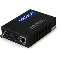 AddOn 1Gbs 1 RJ-45 to 1 ST Media Conv  