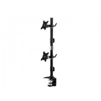DUAL MONITOR VERTICAL CLAMP MOUNT SUPPOR  