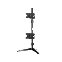 DUAL VERTICLE MONITOR MOUNT STAND FOR 2  