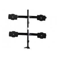 QUAD MONITOR GROMMET MOUNT SUPPORTS UP T  
