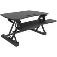 Sit stand desk work station riser  