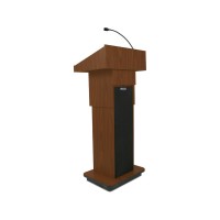 EXECUTIVE ADJ COLUMN LECTERN - SOUND -MH  