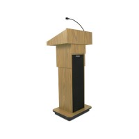 EXECUTIVE ADJ COLUMN LECTERN - SOUND -OK  