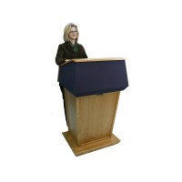 PATRIOT LECTERN - FABRIC TOP - N/SOUND  