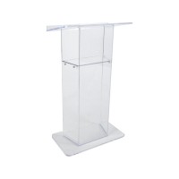 CLEAR ACRYLIC LECTERN  