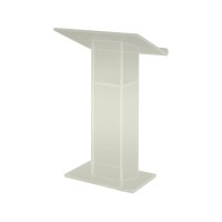 LARGE TOP FROSTED ACRYLIC LECTERN  