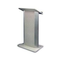 CONTEMPORARY FLAT PANEL LECTERN -GR  
