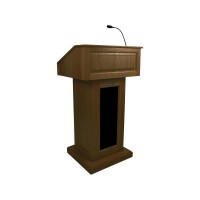 VICTORIA LECTERN - WIRED SOUND - WT  