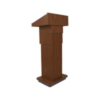 EXECUTIVE ADJ COLUMN LECTERN - NON SOUND  