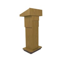 EXECUTIVE ADJ COLUMN LECTERN - NON SOUND  