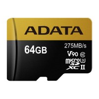 ADATA 64GB PREMIER MICRO SDHC W/ ADAPTOR  