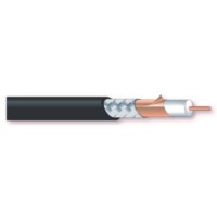 Canare L-3.3CUHD-984-BK 75 Ohm Coaxial Cable for 12G-SDI - Black - 984 Foot