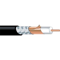Canare L-8CUHD 75 Ohm Ultra Low Loss Coaxial Cable For 12G-SDI-Black-984 Ft 300m