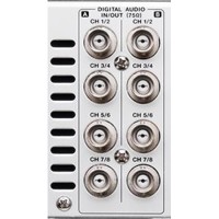 Leader LV5770SER41 Digital Audio Option Provides 16Channels AES/EBU I/O LV5770A