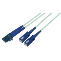 Camplex MMD50-LC-SC-050 50/125 Fiber Optic Patch Cable MultiMode Duplex LC to SC