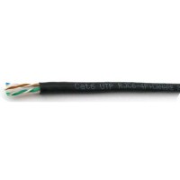 Canare RJC6-4P Cat6 Standard UTP Cable - 1000 Ft. Black