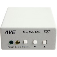 AVE TDT Camera Titler with Time and Date Generator