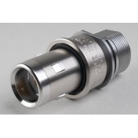 Commscope ATCP-BH ProAx Bulkhead/Camera Mount Triax Camera Connectors - Solder Type - Male Plug
